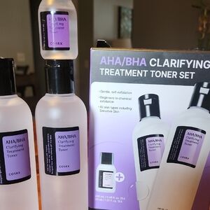 COS AHA/BHA Clarifying Toner Set - White and Purple
